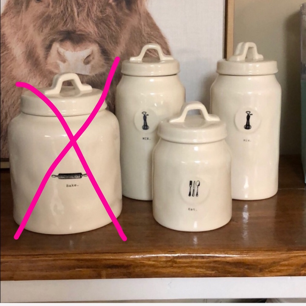 Rae Dunn: Icon Collection Canisters